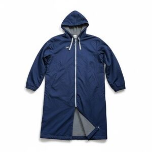 Speedo Unisex Fleece Lined Parka Medium Navy Blue Gray